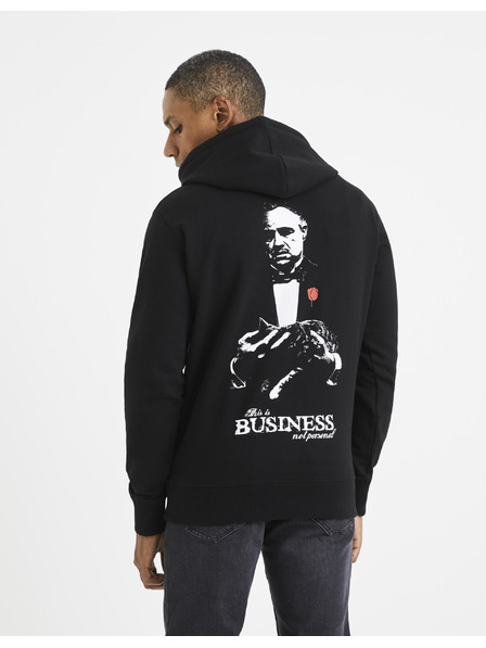 Celio Schwarzer Herren Hoodie von Celio Lvegodsw