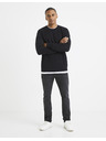 Celio Schwarzes Basic-Sweatshirt Celio Vedoubleco
