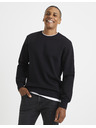 Celio Schwarzes Basic-Sweatshirt Celio Vedoubleco