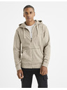 Celio Hellgraues Basic-Sweatshirt Celio Vemoulino