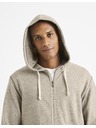 Celio Hellgraues Basic-Sweatshirt Celio Vemoulino