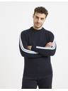 Celio Dunkelblauer Pullover mit Wolle Celio Veritas