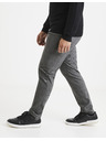 Celio Grau karierte Hose Celio Volouis2