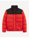 Celio Rote gesteppte Winterjacke Celio Vuelectra