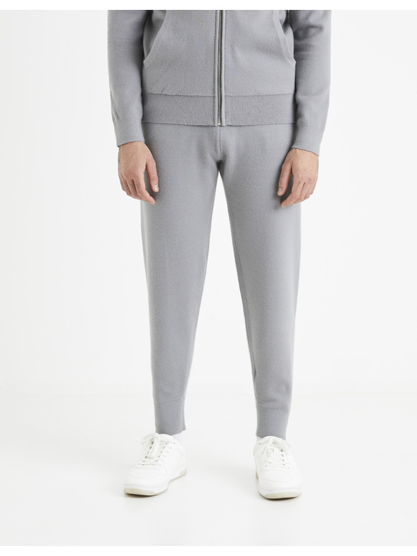 Celio Graue Herren Sweatpants Celio