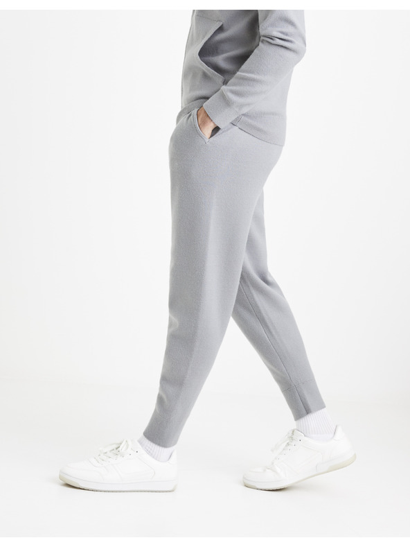 Celio Graue Herren Sweatpants Celio