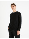 Celio Schwarzer Herren-Wollpullover Celio