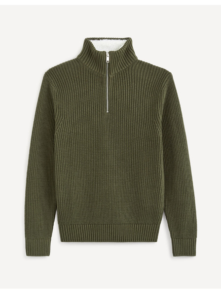 Celio Grüner Herrenpullover Celio Veviking