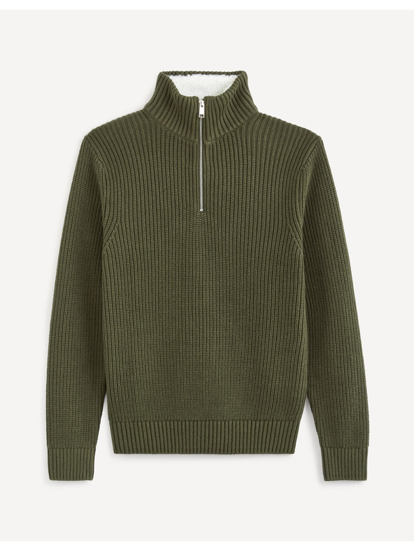 Celio Grüner Herrenpullover Celio Veviking