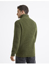 Celio Grüner Herrenpullover Celio Veviking