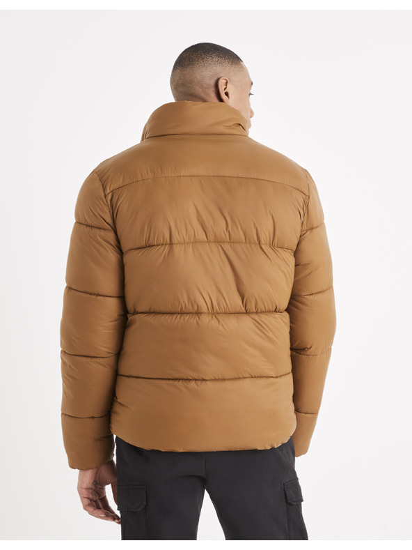 Celio Braune Herren-Steppwinterjacke Celio Vusun