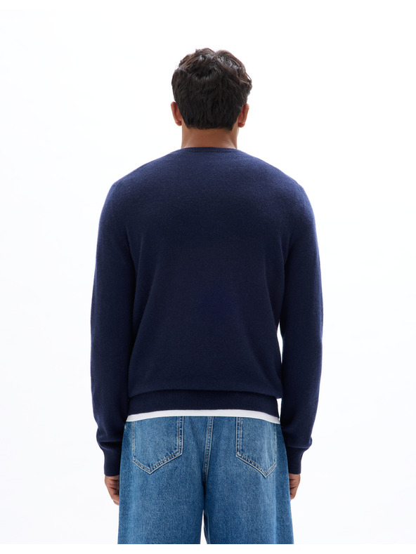 Celio Dunkelblauer Herren-Kaschmir-Pullover Celio Jecloud