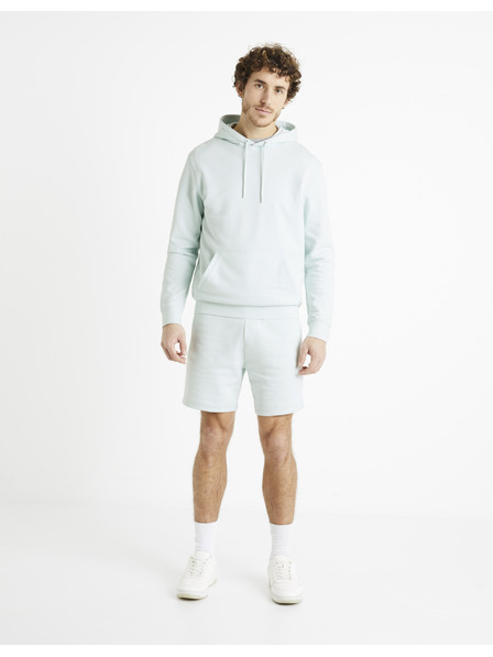 Celio Hellblaue Herren Sweat Shorts Celio Toshort