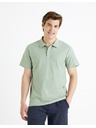 Celio Hellgraues Basic-Poloshirt für Herren Celio Feflame