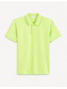 Celio Hellgrünes Herren-Polohemd Celio Teone