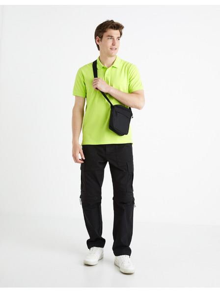 Celio Hellgrünes Herren-Polohemd Celio Teone