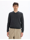 Celio Dunkelgrauer Herren-Wollpullover Celio Semeriv