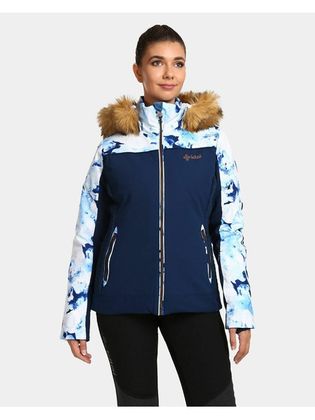 Kilpi Dunkelblaue Damen-Ski-Wärmejacke Kilpi Lena-W