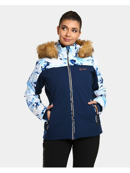 Kilpi Dunkelblaue Damen-Ski-Wärmejacke Kilpi Lena-W