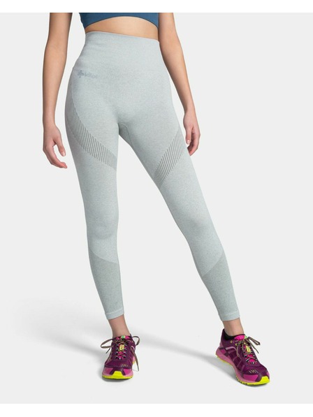 Kilpi Hellgraue Damen-Sport-Leggings Kippi SEAMIO