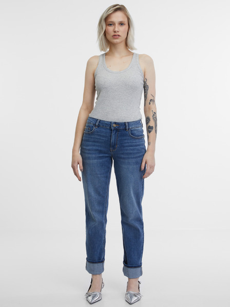 Orsay Dunkelblaue Straight-Jeans Damen ORSAY