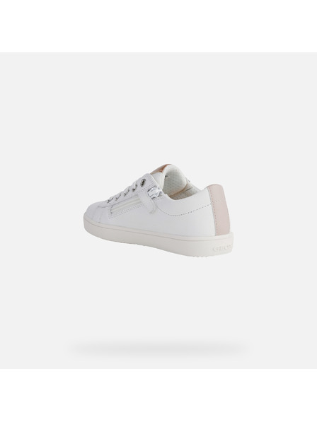 Geox Weiße Mädchen-Sneakers Geox Kathe