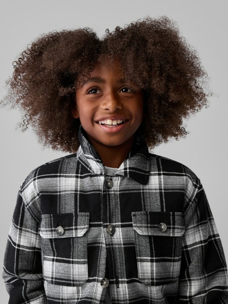 GAP Kinder Overshirt aus Flanell GAP