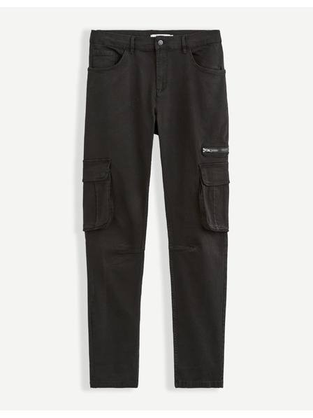 Celio Schwarze Hose Celio Vocaskin