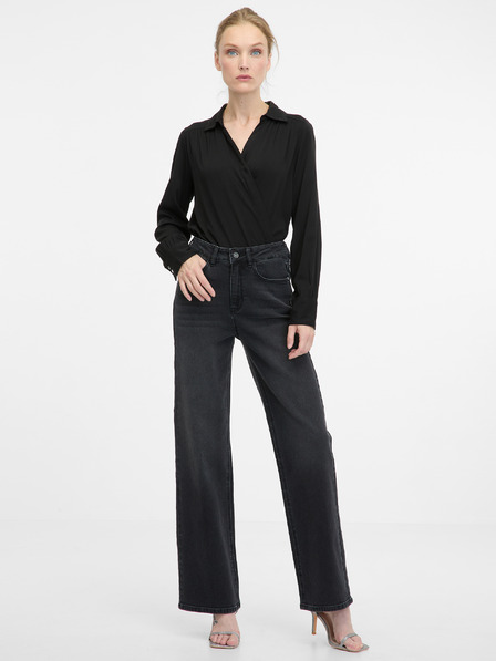 Orsay Schwarze Damenbluse ORSAY