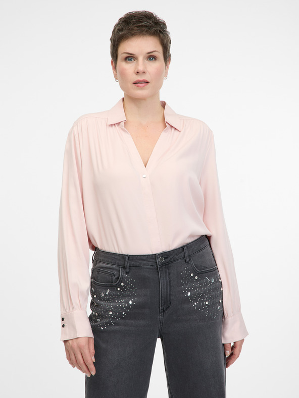 Orsay Hellrosa Damenbluse ORSAY