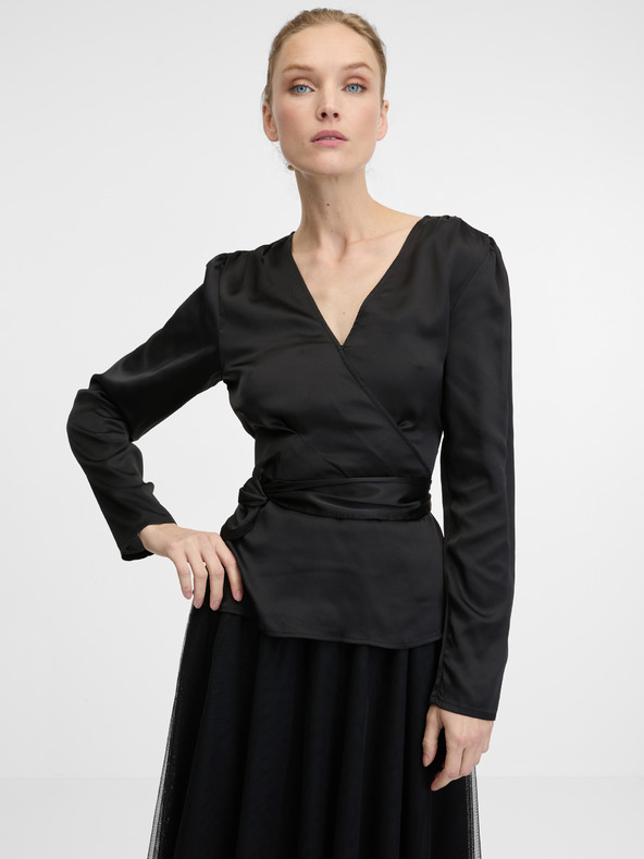 Orsay Schwarze Bluse ORSAY