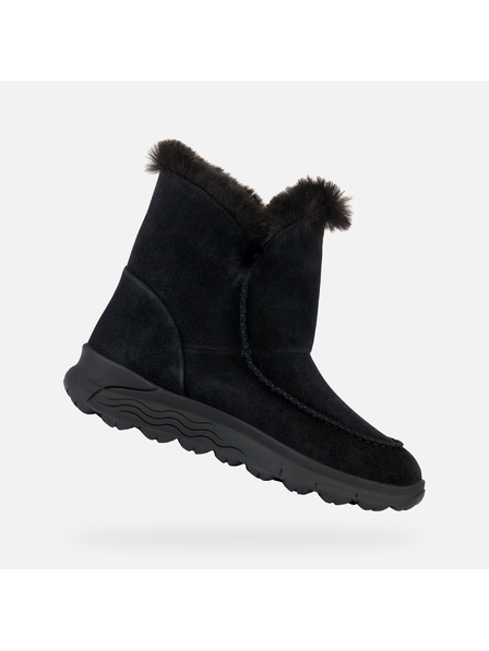 Geox Schwarzer Damenstiefel Geox Spherica 4X4 B ABX