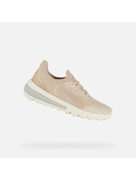 Geox Geox Spherica Actif Beige Damen Turnschuhe