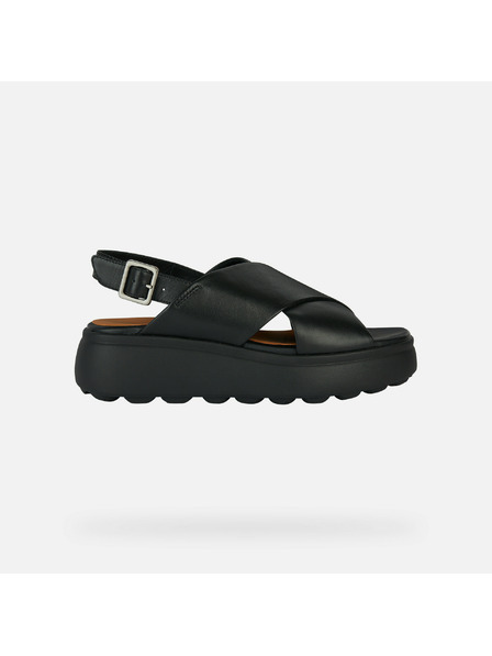 Geox Schwarze Damen-Sandalen Geox Spherica EC4.1 S