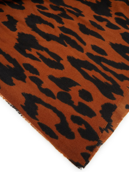 Orsay Brauner gemusterter Damenschal ORSAY