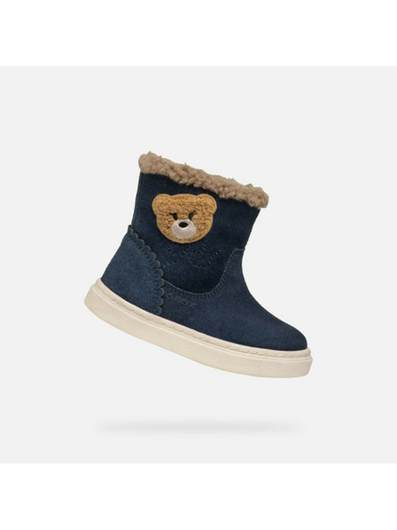 Geox Dunkelblauer Mädchen-Winterschuh Geox Nashik