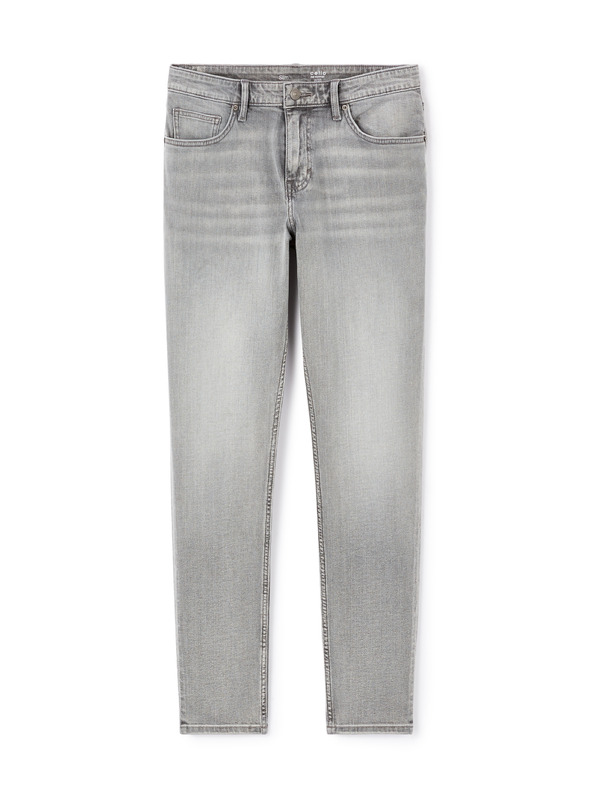 Celio Graue Herren Slim Jeans Foslim