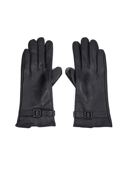 Orsay Schwarze Damen-Lederhandschuhe ORSAY