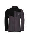 ALPINE PRO Schwarzer Herren-Fleece-Kapuzenpullover ALPINE PRO GRES