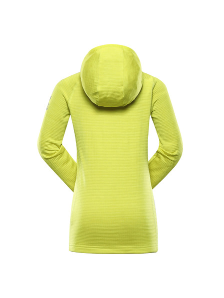 ALPINE PRO Neongrünes Kinder-Funktions-Sweatshirt ALPINE PRO Gorfo