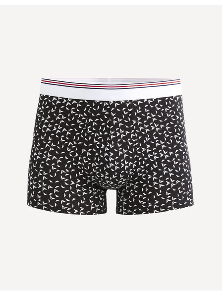 Celio Schwarz gemusterte Herren Boxershorts Celio Mitch