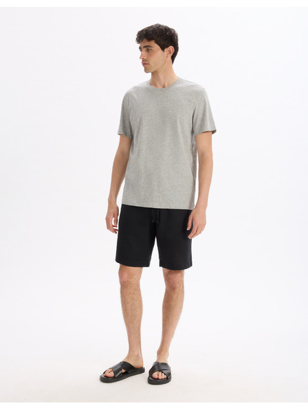 Celio Hellgraues Basic-Shirt Celio Tebase