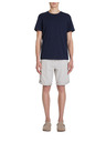 Celio Dunkelblaues Basic-T-Shirt Celio Tebase
