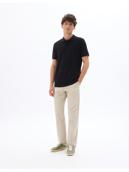 Celio Schwarzes Herren-Poloshirt Celio Teone