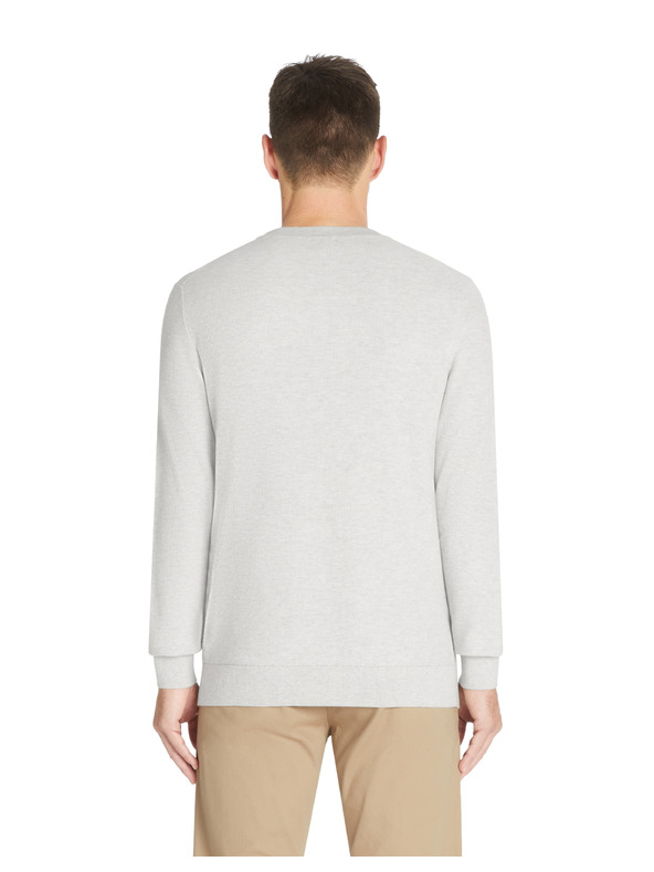Celio Hellgrauer Herrenpullover Celio Bepic