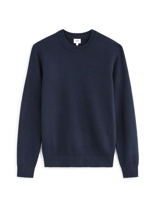 Celio Dunkelblau Herrenpullover Celio Bepic