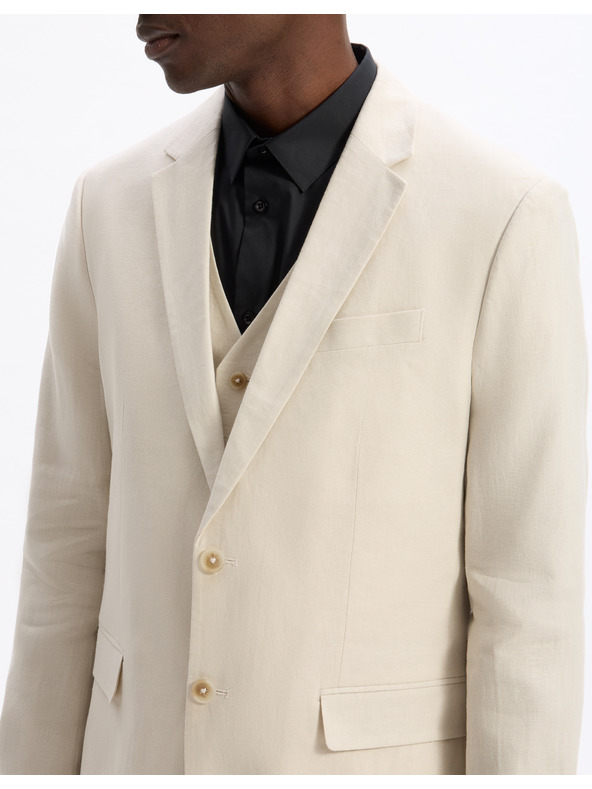 Celio Leinenjacke Buhot2 Celio