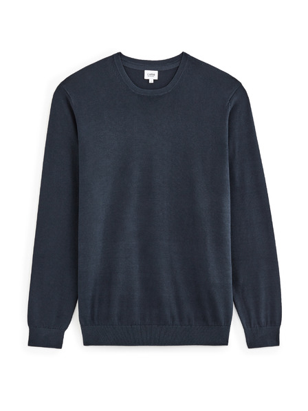 Celio Dunkelblauer Herrenpullover Celio Decoton