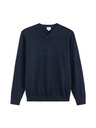Celio Dunkelblauer Herren-Basic-Pullover Celio Decotonv