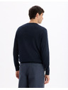 Celio Dunkelblauer Herren-Basic-Pullover Celio Decotonv